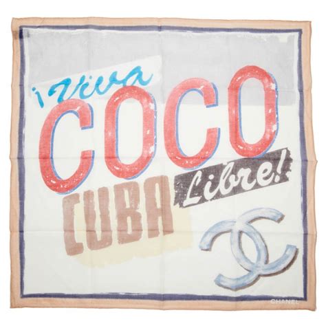 cuba libre coco chanel chal long